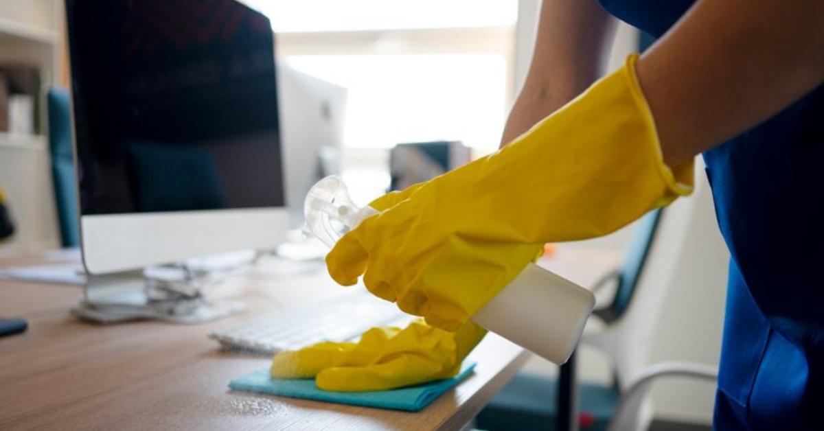 office cleaning ideas